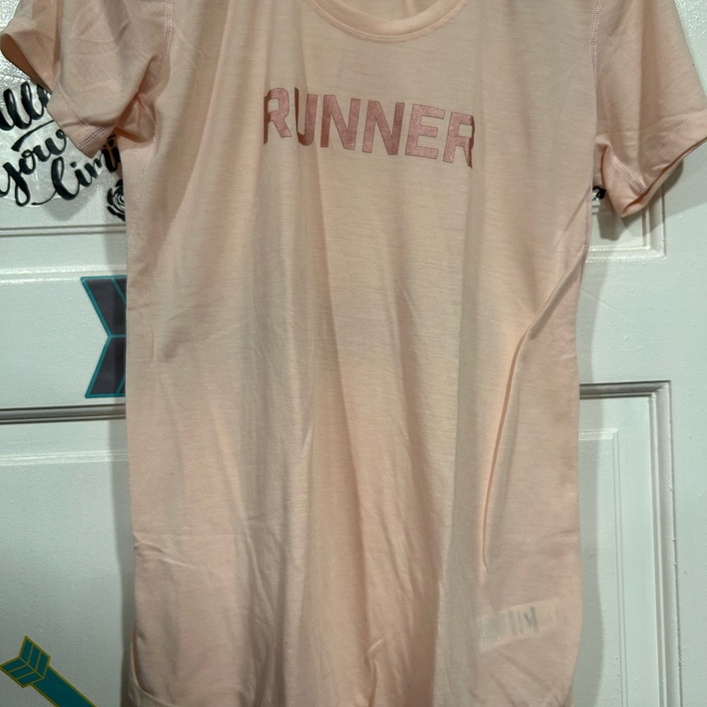 Brooks Light Pink T-Shirt